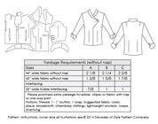 Decades of Style - #5009 1950s Alicia Claire Blouse - PDF and Printed Pattern