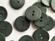 Textile Garden - Matte Shell Buttons - 18mm - Various Colors