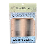 Socorro Society - Sashiko Grid Stencil - Various Colors