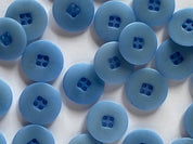 Textile Garden - 4 Hole Corozo Buttons - 15mm - Various Colors