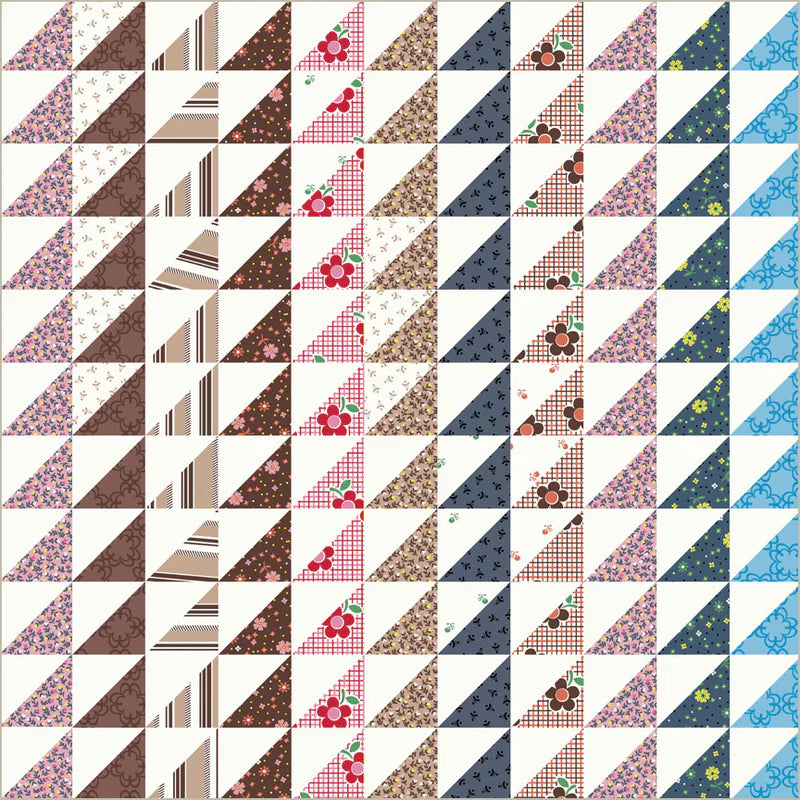 Windham - Made Easy - Triangle Stripe Cheater - Ivory