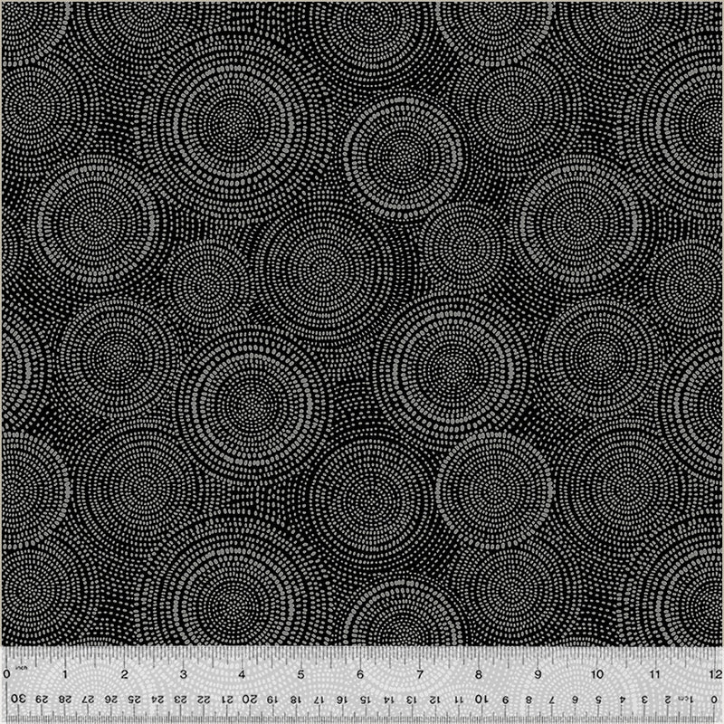 Windham - Radiance Flannel - Gravel Circles