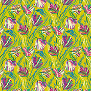 Windham - Botanica - Tulip - Chartruese fabric
