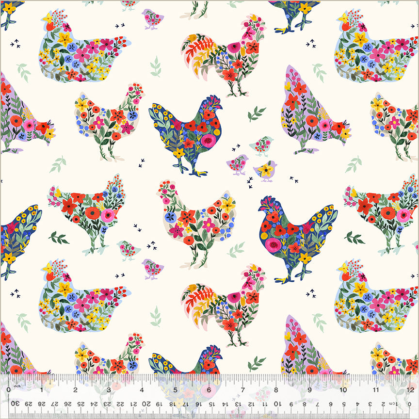 Windham - Chicken Littles - Chicks in the Garden - Ivory