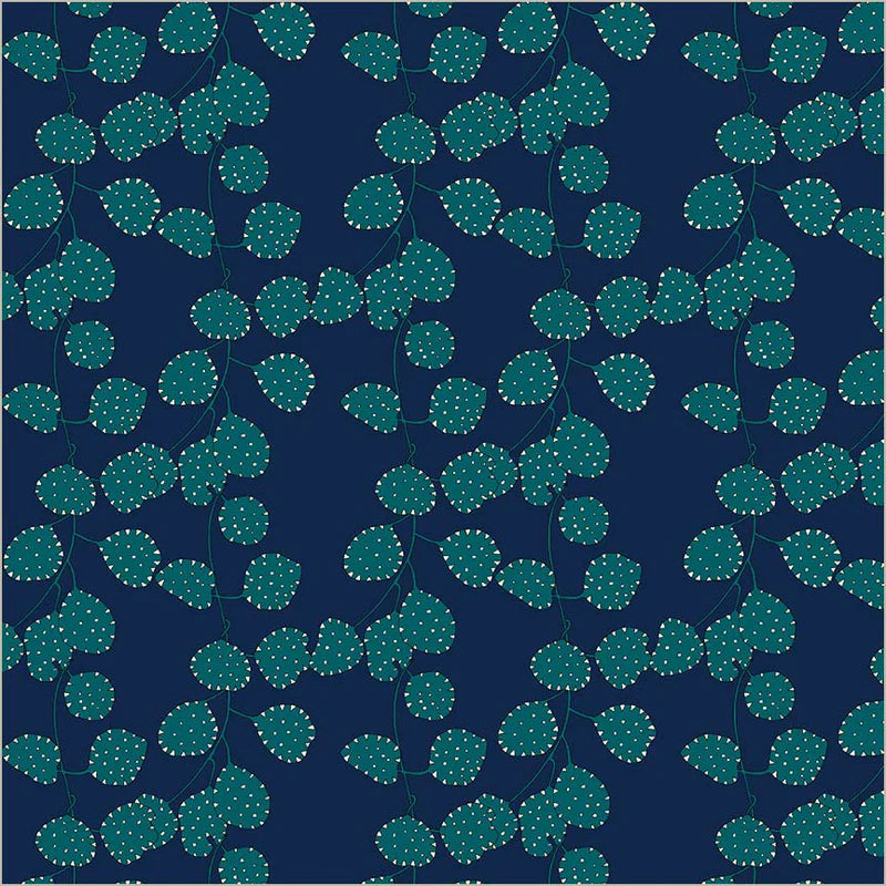 Windham - Sunshine - Honesty - Indigo - High Density Cotton