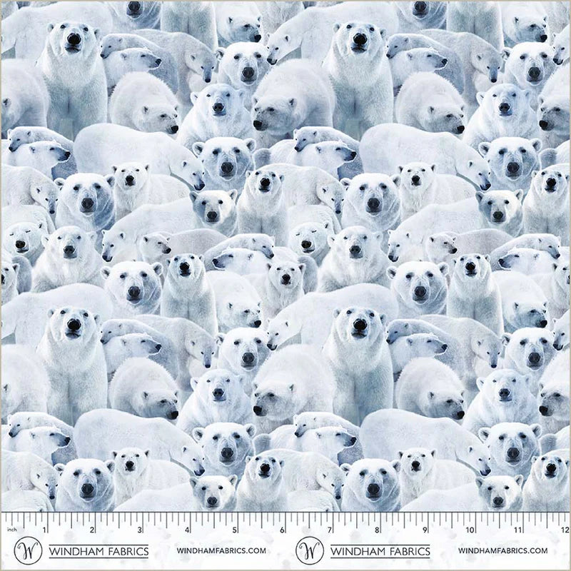 SALE-Windham - Wild Kingdom - Polar White