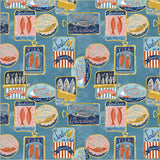 Windham - Villa Sol - Tinned Fish - Sea Blue