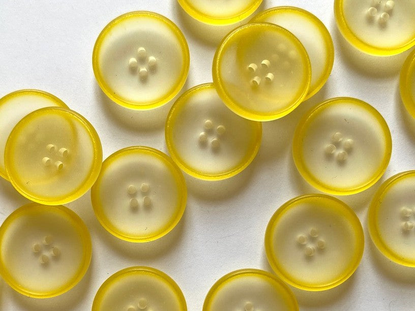 Textile Garden - Bio Resin Buttons - Various Colors