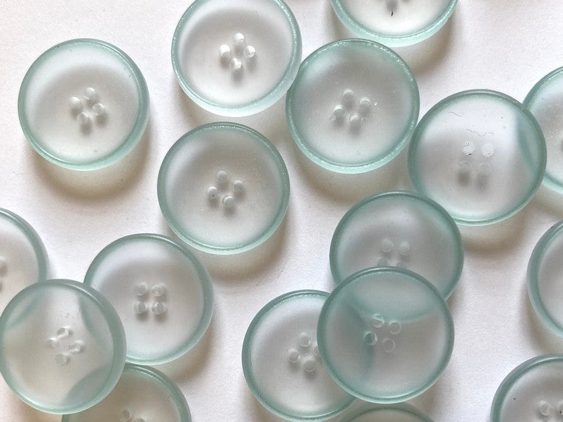 Textile Garden - Bio Resin Buttons - Various Colors