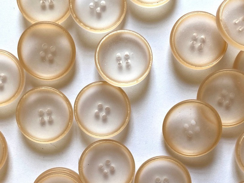 Textile Garden - Bio Resin Buttons - Various Colors