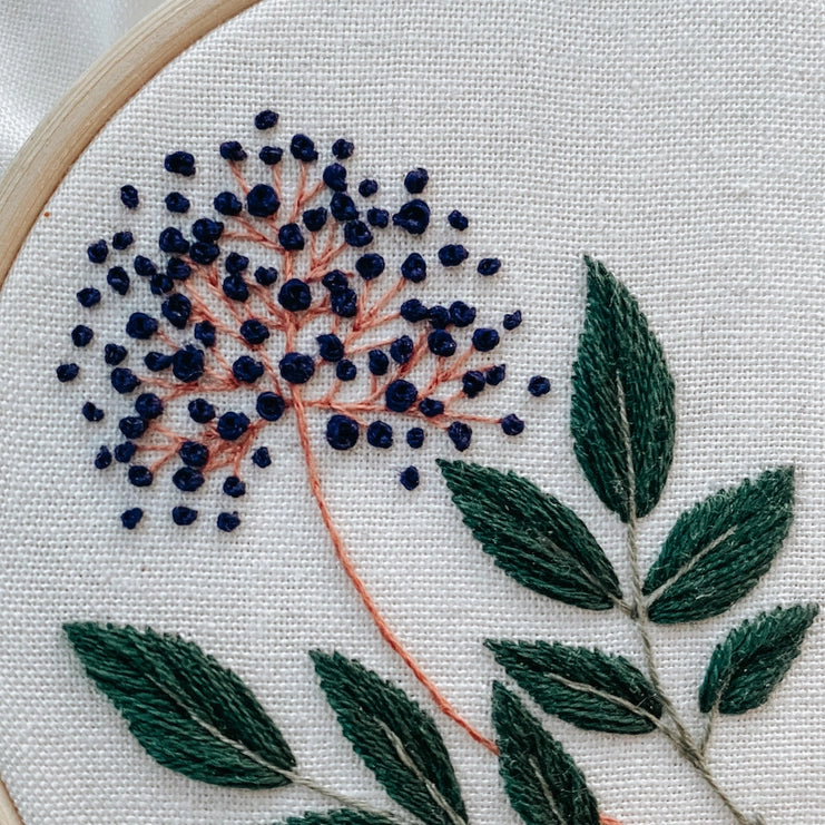 Harvest Goods Co. - Elderberry Embroidery Kit