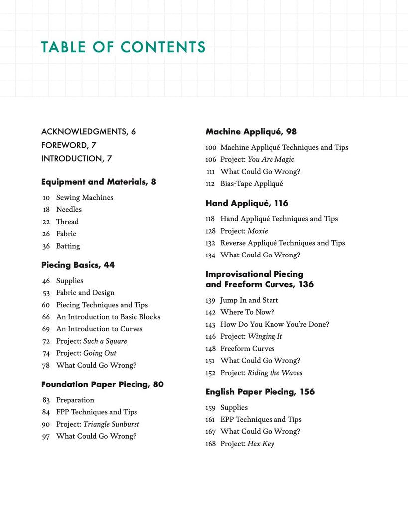 School of Quilting: The Definitive Guide - Jessica Ahlstrand Kwan