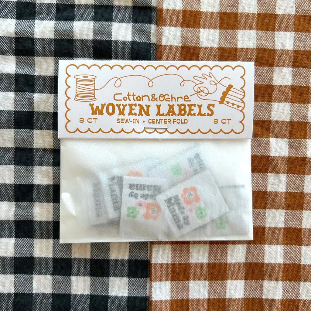 Cotton and Ochre - Labels - Made by Mama