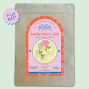 Keller Design Co. - Embroidery Kit - Hello from Rose City