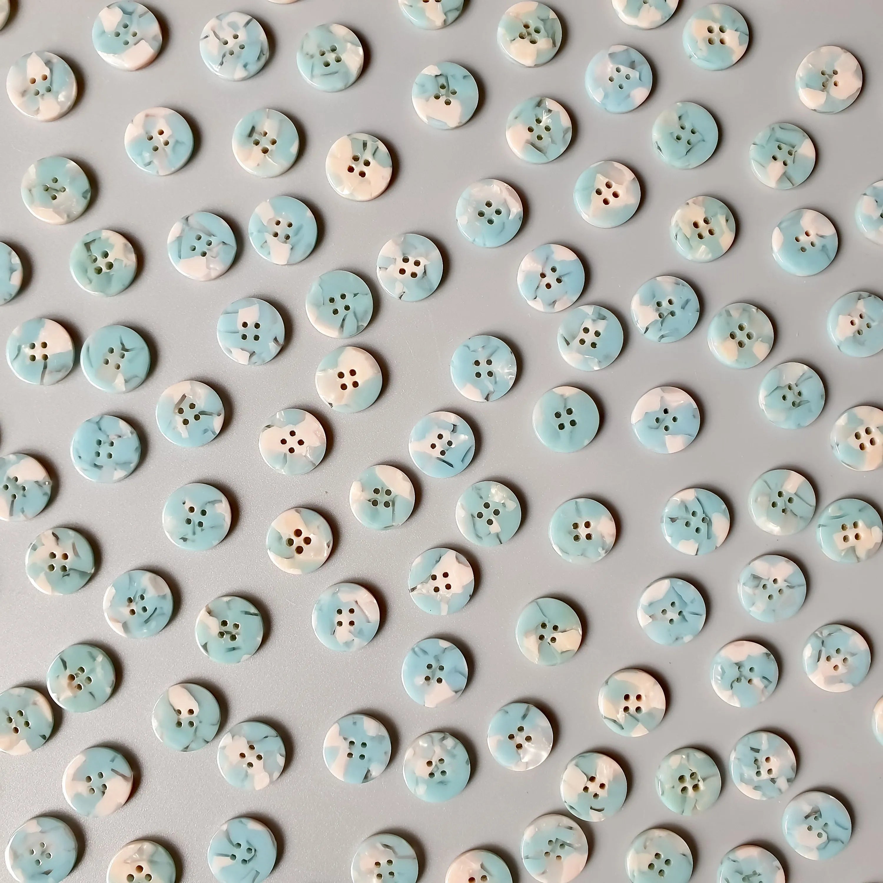 Pigeonwishes - 15mm Shirting Button Set - Various Colors/Shapes