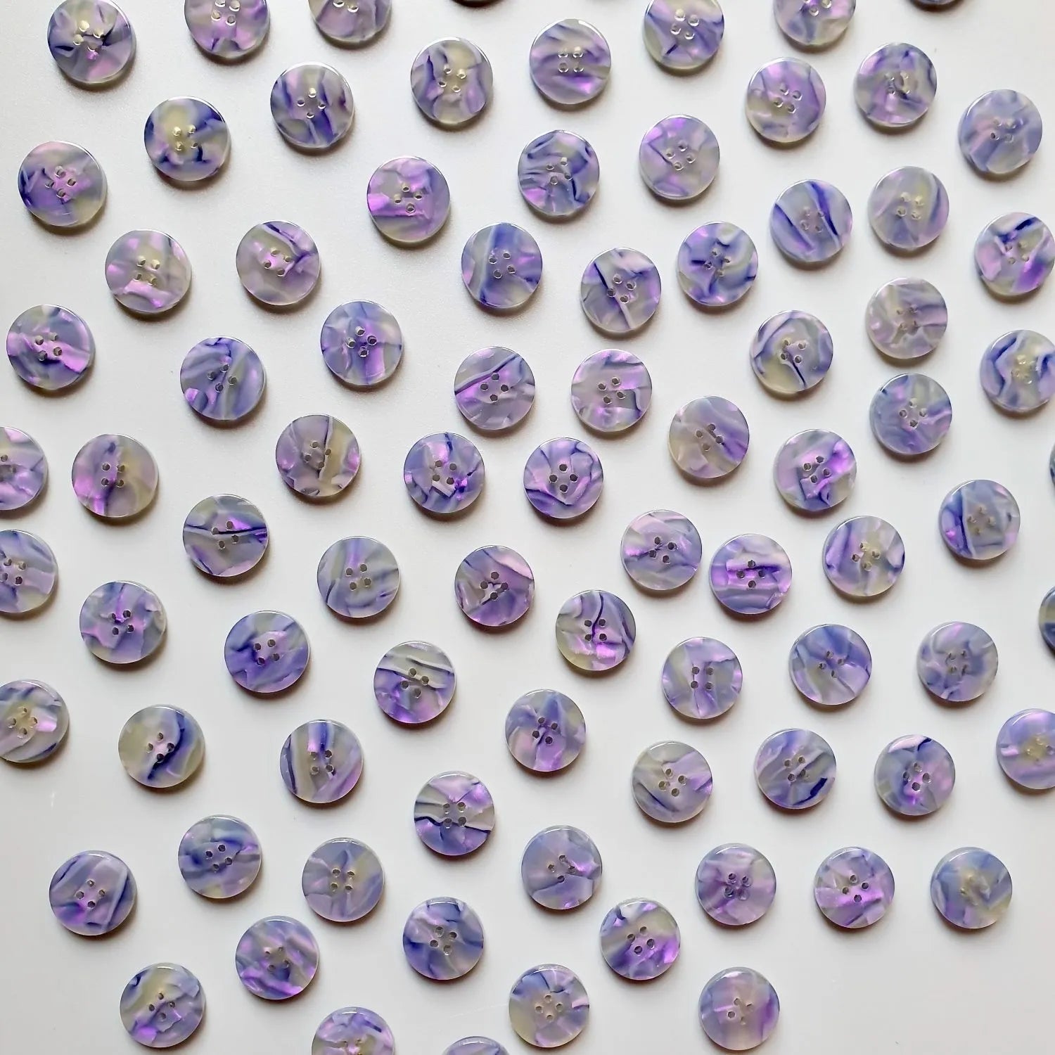 Pigeonwishes - 15mm Shirting Button Set - Various Colors/Shapes