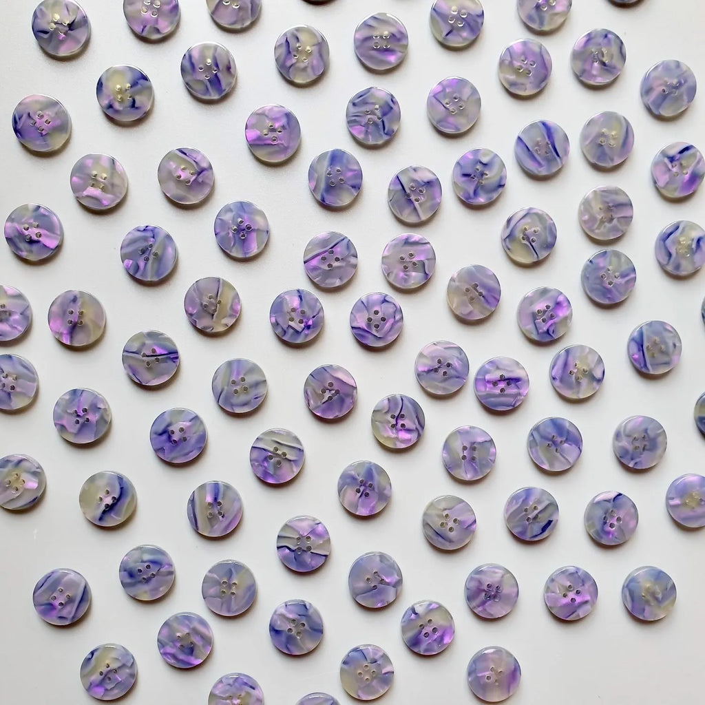 Pigeon Wishes - 15mm Shirting Button Set - Various Colors/Shapes