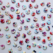 Pigeonwishes - 15mm Shirting Button Set - Various Colors/Shapes