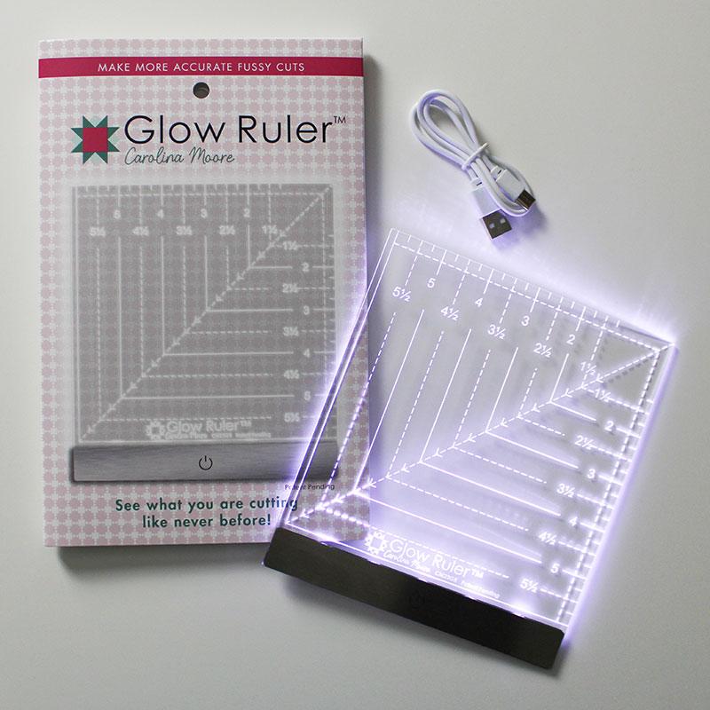 Glow Ruler 6"