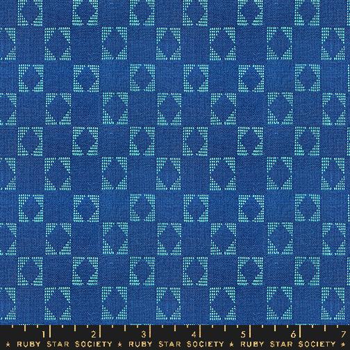 Ruby Star Society - Warp and Weft - Ooh Lucky - Bluebell