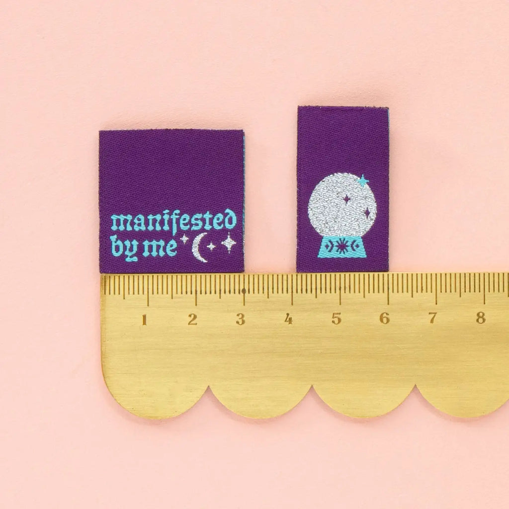 Sarah Hearts - Cotton Sewing Label - Manifested by Me