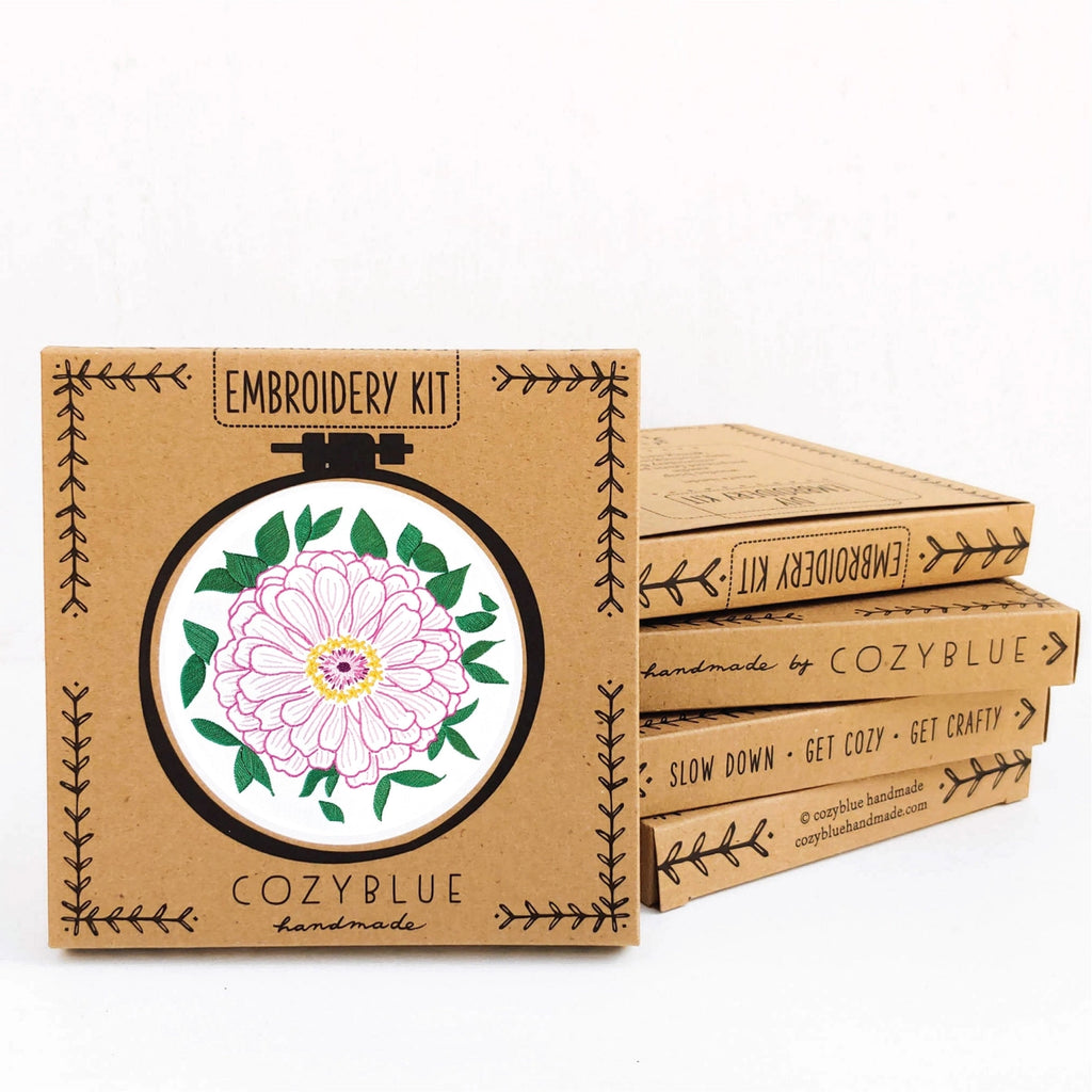 Cozyblue Handmade - DIY Embroidery Kits - Various Designs