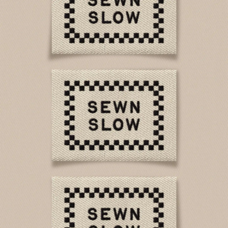 Matchy Matchy Sewing Club - Sewn Slow Woven Labels