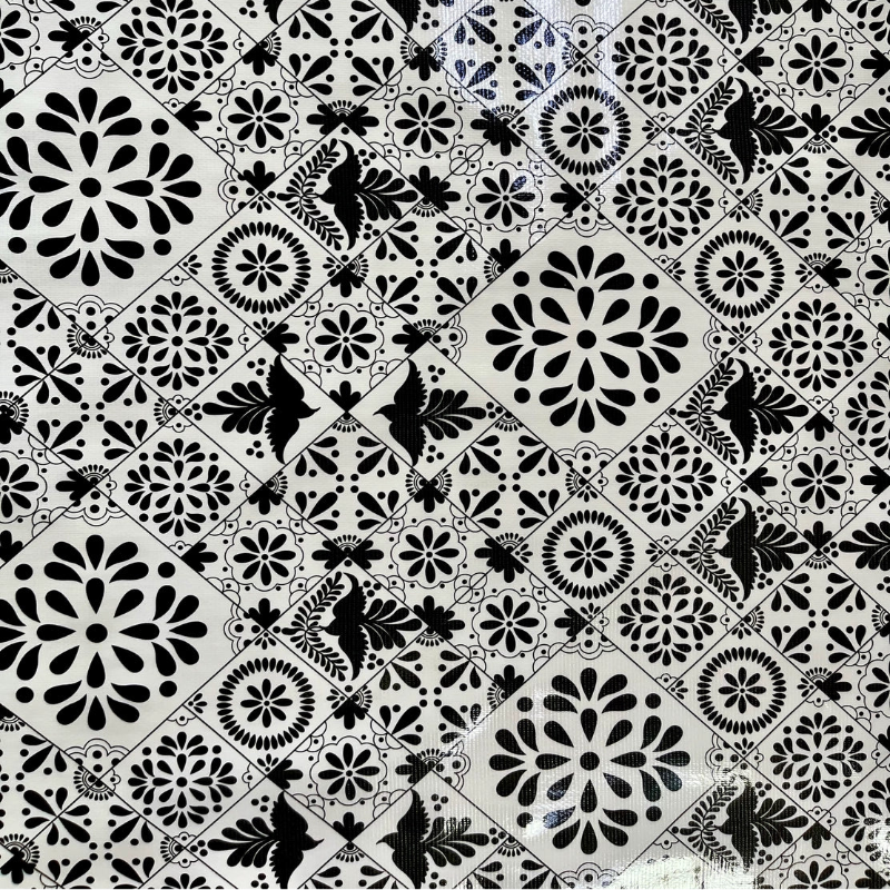 Oil Cloth - Tacuba - Black