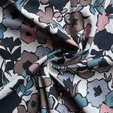 Hokkoh - Cotton Sheeting - Scandi Block Flowers - Muted Multi