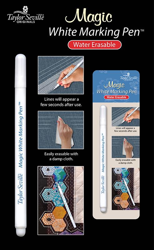 Taylor Seville - Magic Marking Pen - White