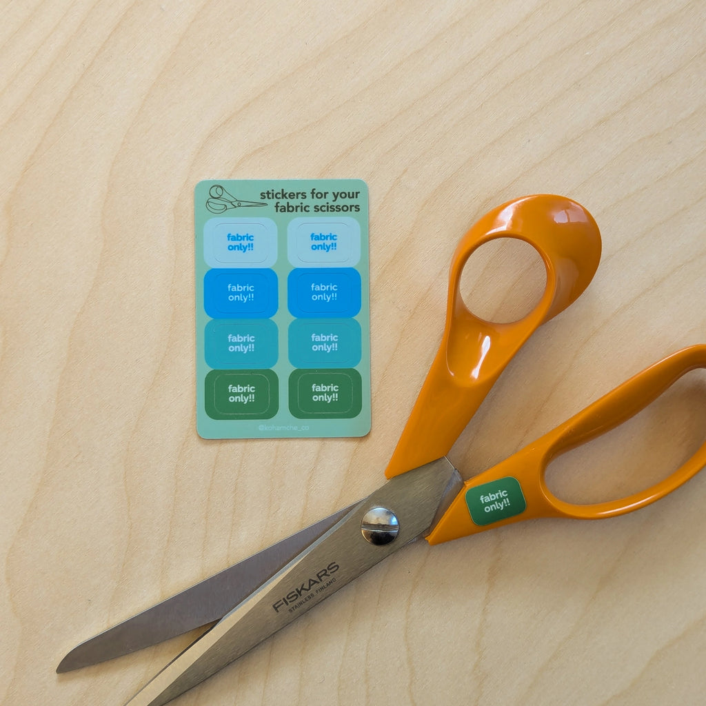 Kohamche - Stickers to Protect Your Fabric Shears