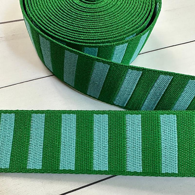 Bold Stripe Webbing - 1 1/2" - Various Colors