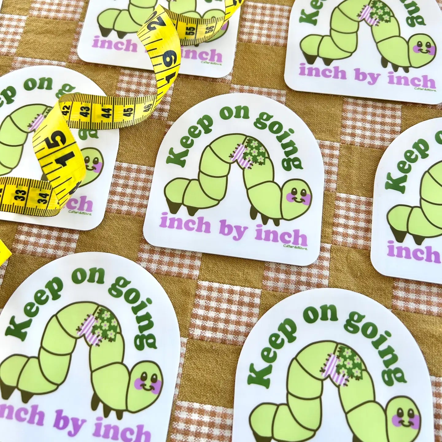 Cotton and Ochre - Sticker - Keep Going