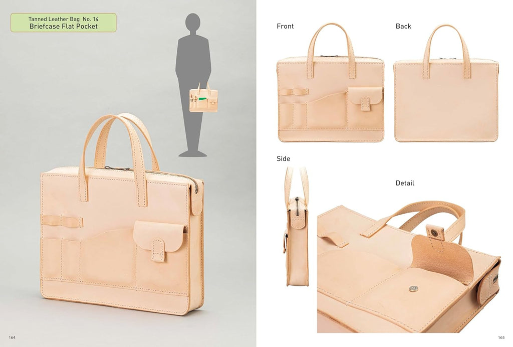 Crafting Leather Totes, Backpacks & Bags: Detailed Patterns & Step-by-Step Instructions for 18 Projects - Yoko Ganaha
