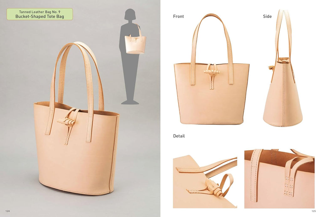 Crafting Leather Totes, Backpacks & Bags: Detailed Patterns & Step-by-Step Instructions for 18 Projects - Yoko Ganaha