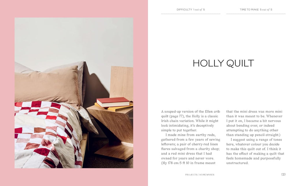 Piece by Piece: 20 Modern Patchwork and Quilting Projects to Make from Preloved Fabrics - Lauren MacDonald