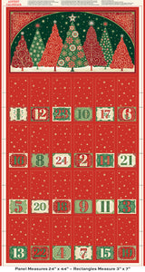 Makower - Adorn - Advent Panel - Multi