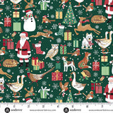 Makower - Country Christmas - Friends - Green