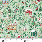 Makower - Country Christmas - Cottages - Green