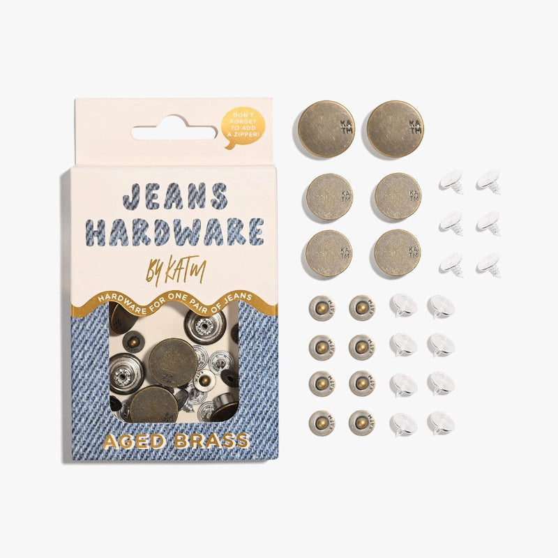 Kylie and The Machine - Jeans Hardware Kit - Various Finishesv