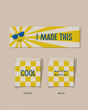 Matchy Matchy Sewing Club - So Cool/I Made This Woven Labels