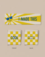 Matchy Matchy Sewing Club - So Cool/I Made This Woven Labels