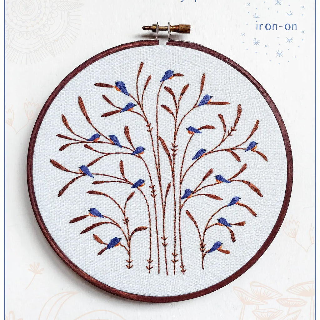 Cozyblue Handmade - Iron-On Embroidery Pattern - Various Designs