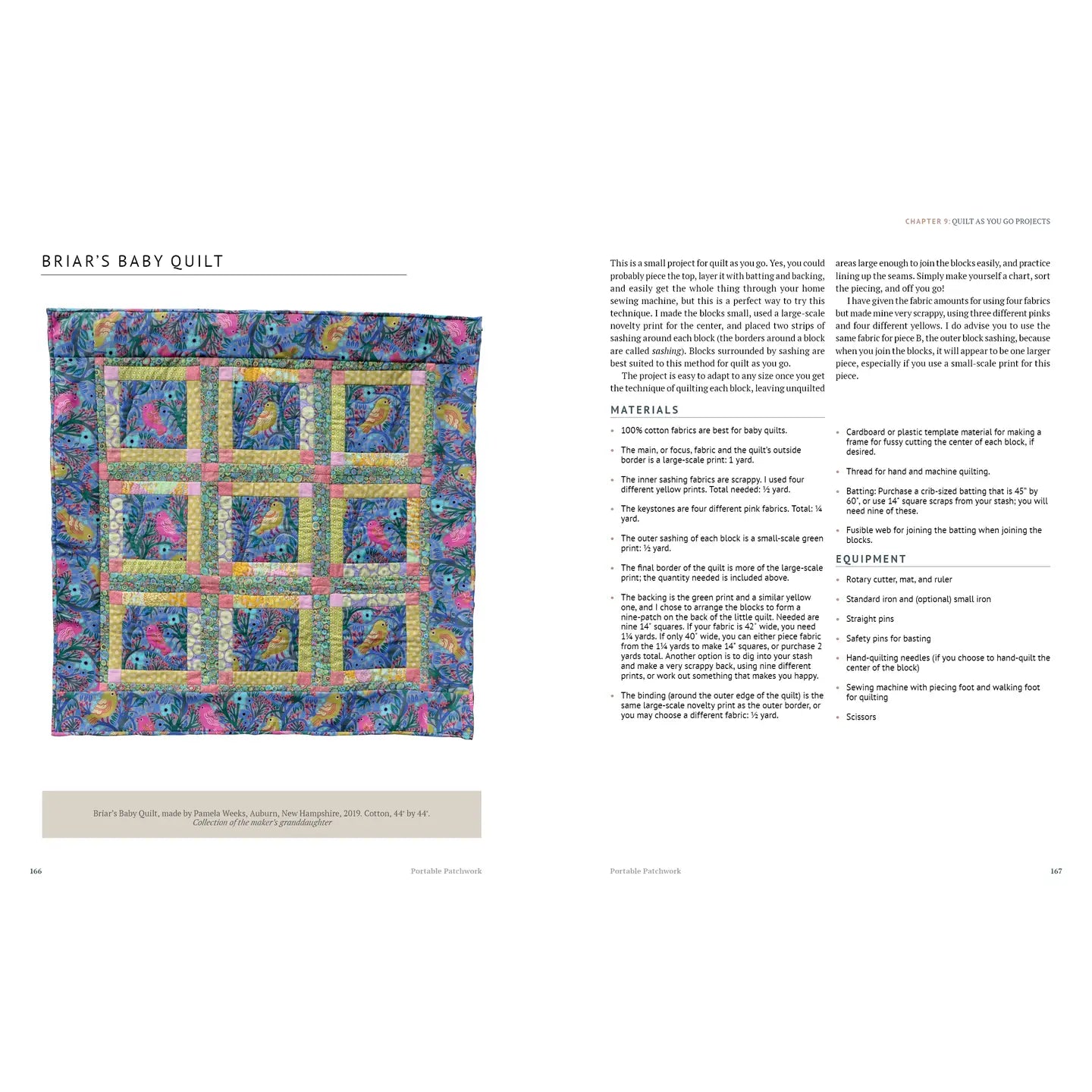 Portable Patchwork - Pamela Weeks