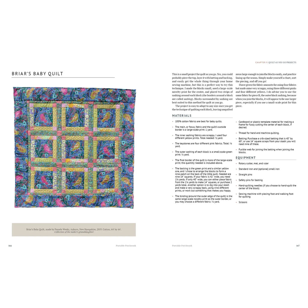 Portable Patchwork - Pamela Weeks