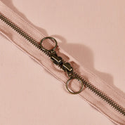 Atelier Brunette - Brass Double Zip Bag Zipper - 23.5 in/60 cm - Various Colors