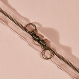 Atelier Brunette - Brass Double Zip Bag Zipper - 23.5 in/60 cm - Various Colors