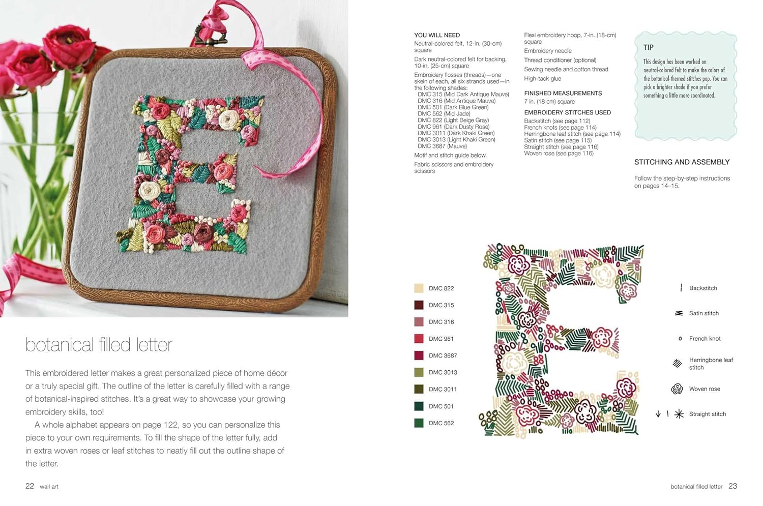 Simple Embroidery: 35 projects to make: Embellish clothes, accessories, and more and create wall art with modern hand-sewn designs - Laura Strutt