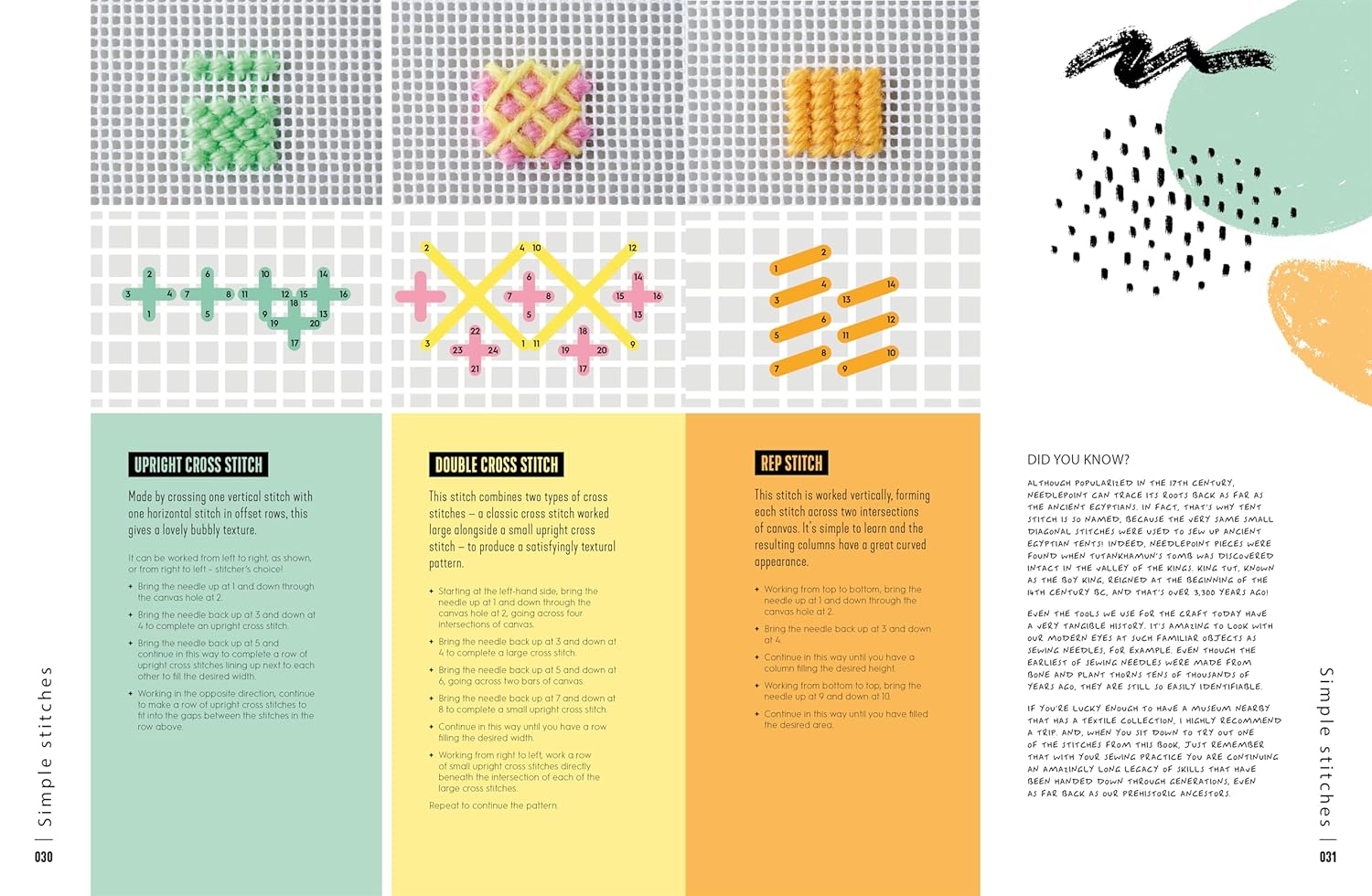 Needlepoint: A Modern Stitch Directory - Emma Homent