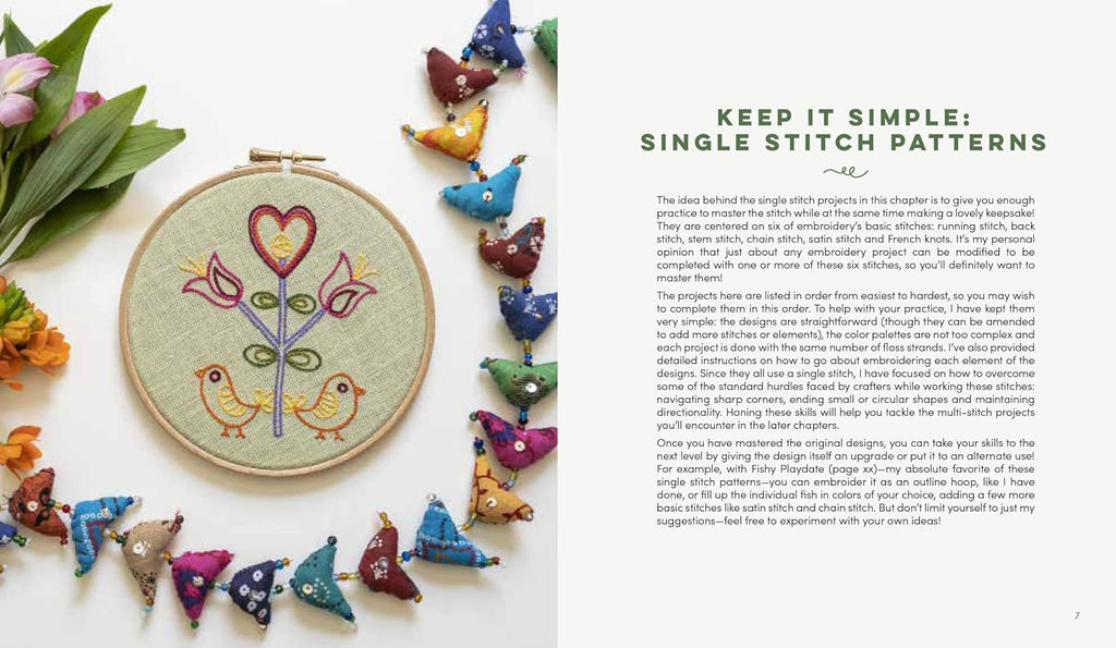Embroidery Handbook: Essential Stitches For Gorgeous Designs - Dhara Shah